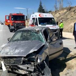 Karaman’da Kontrolden Çıkan Otomobil Takla Attı, 2 Yaralı