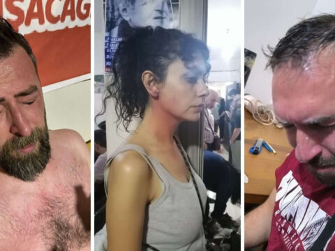 Darp izleri görüntülendi! Açlık grevindeki öğretmenlerden polis şiddetine suç duyurusu